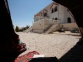 Fahd el-Khreisha house seen from his outside tent, al-Mowaqqar village - May 2008
