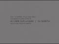 nov 2004 'Cairo in Tasca' au Piccolo Teatro Milano. Mise nen scène Hassan el-Geretly